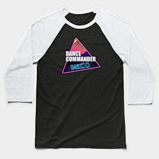 Dance Commander Disco Baseball T-Shirt